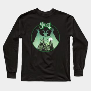 Ghost light green Long Sleeve T-Shirt